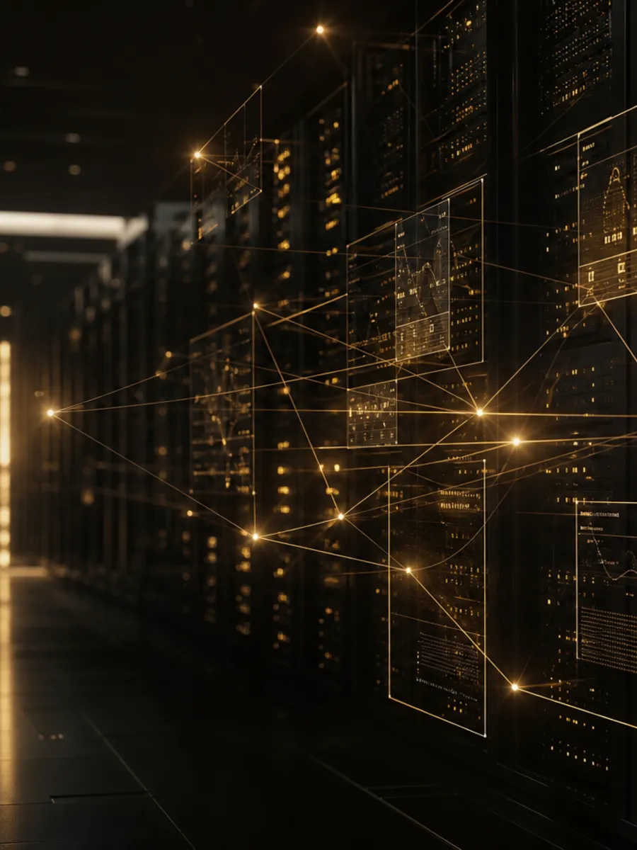 Secure distributed network over premium data-centre infrastructure without crypto symbols